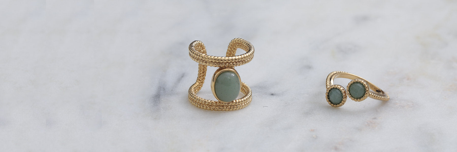 Bagues Aventurine