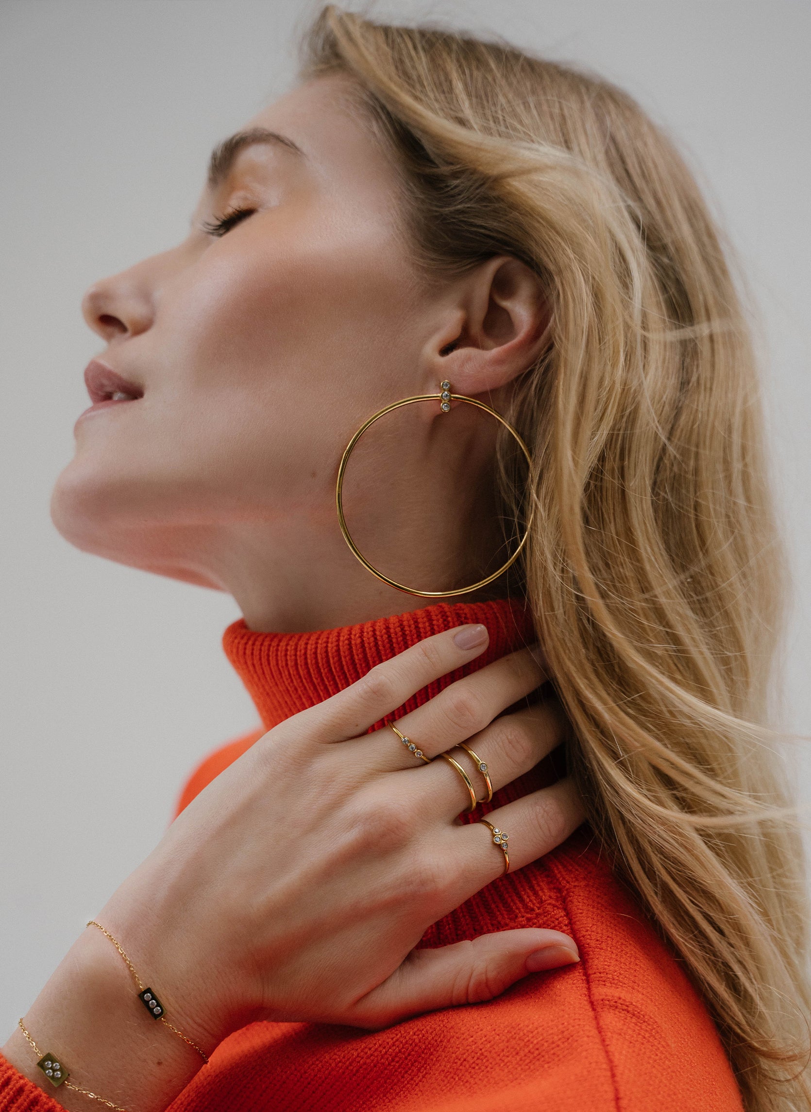 Drop earrings Bacchus
