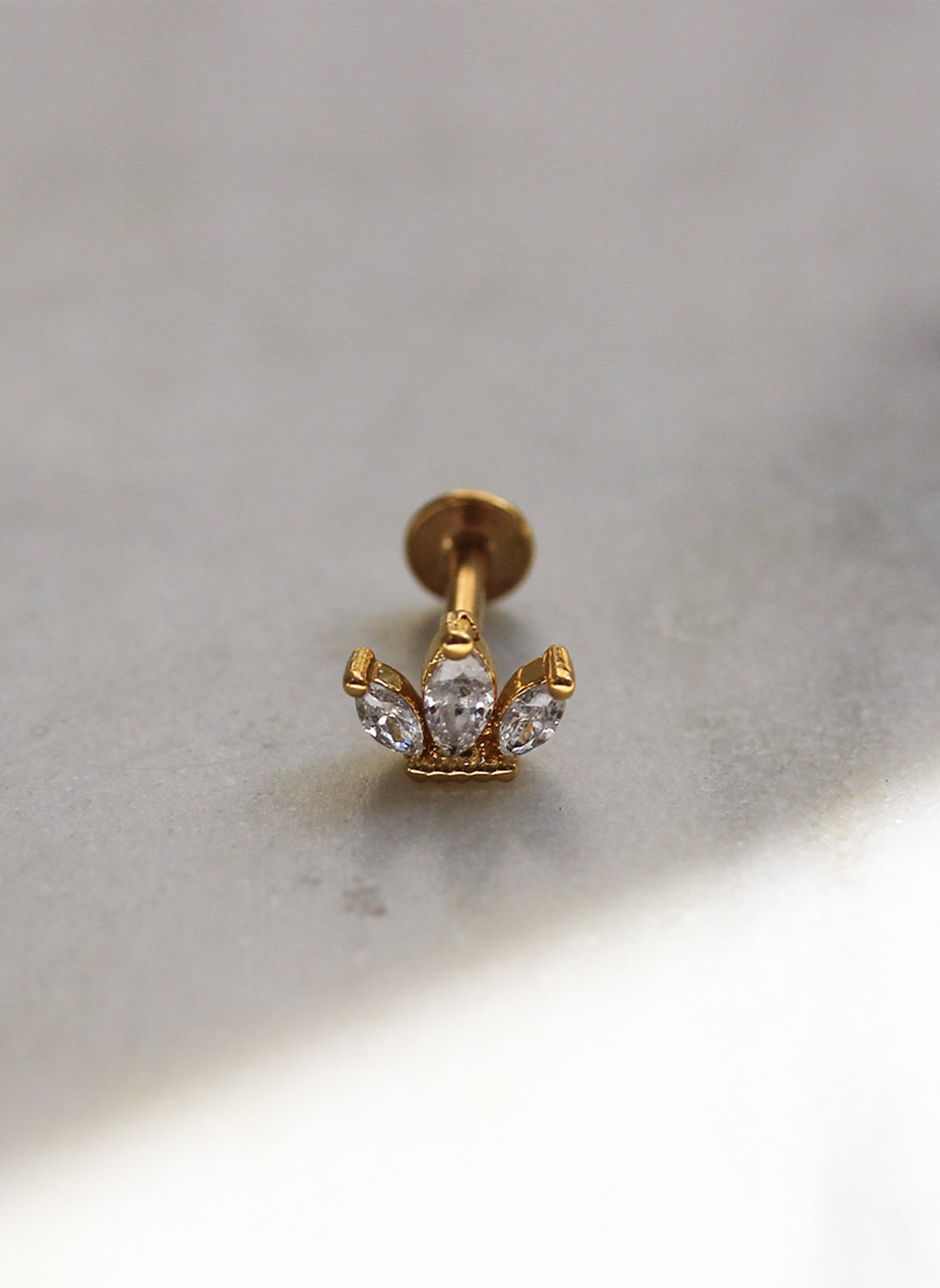 Piercing Iva Leaf