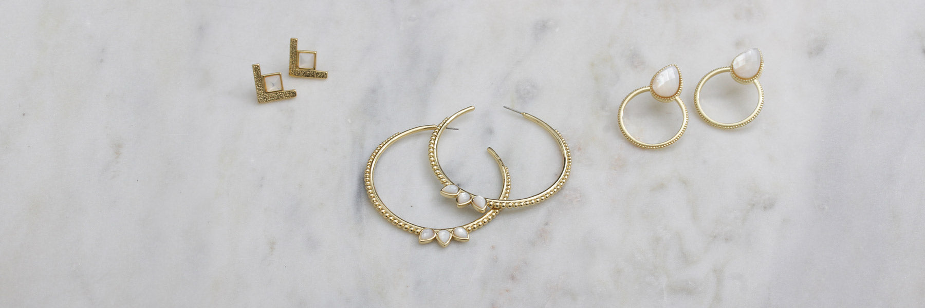 Boucles d'oreilles Nacre