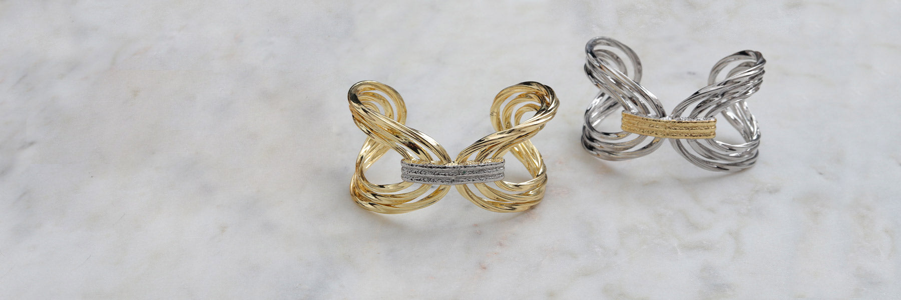Bracelets Mix Or/Argent