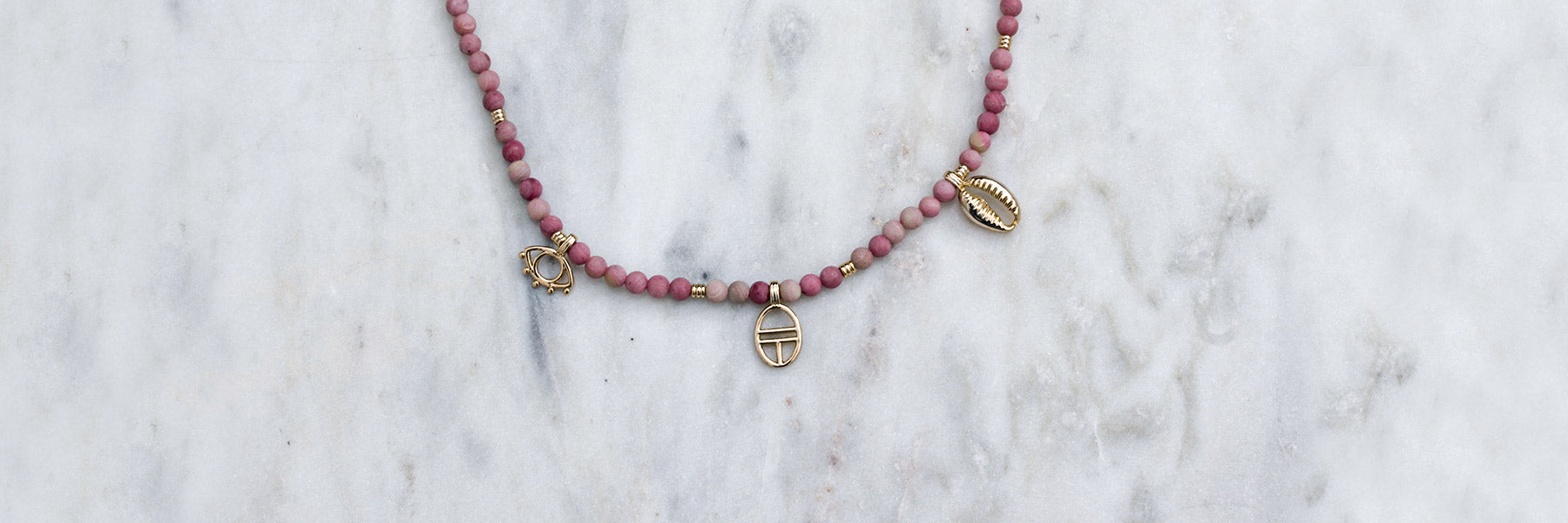 Colliers rhodochrosite