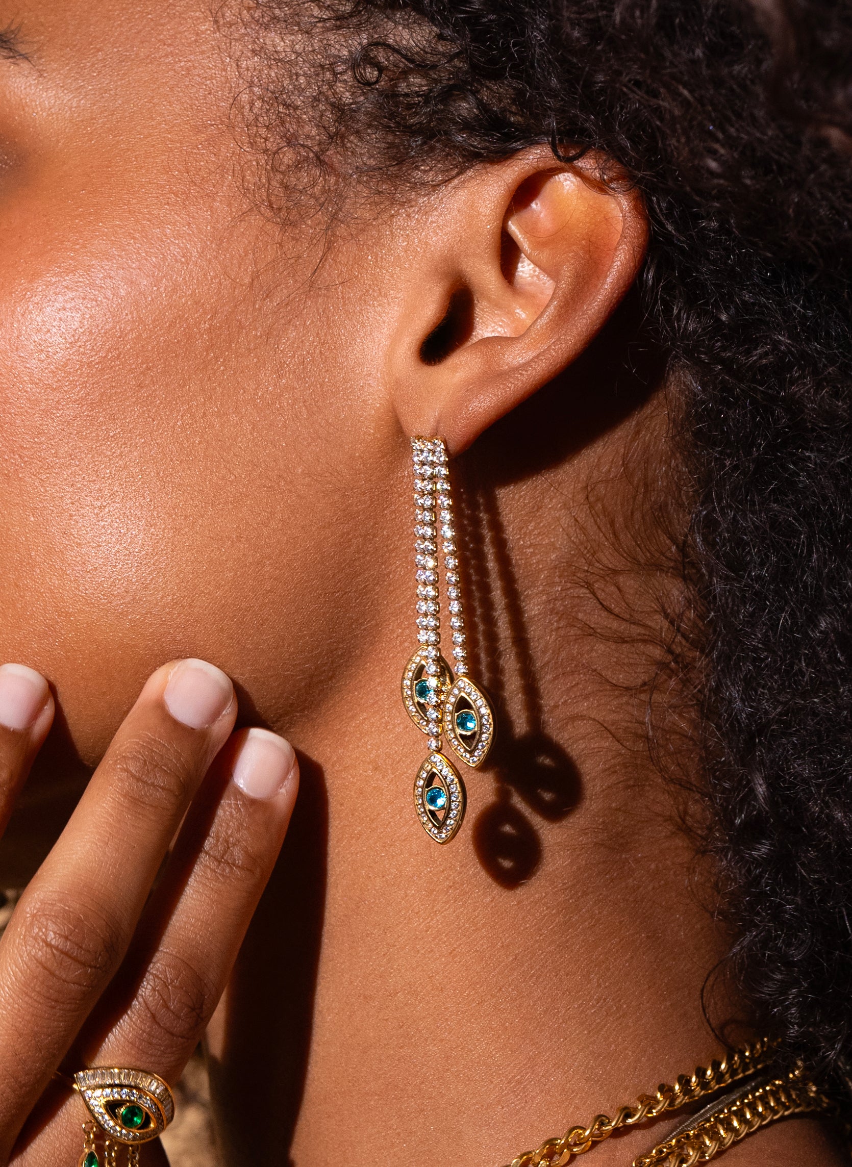 Drop earrings Luxor