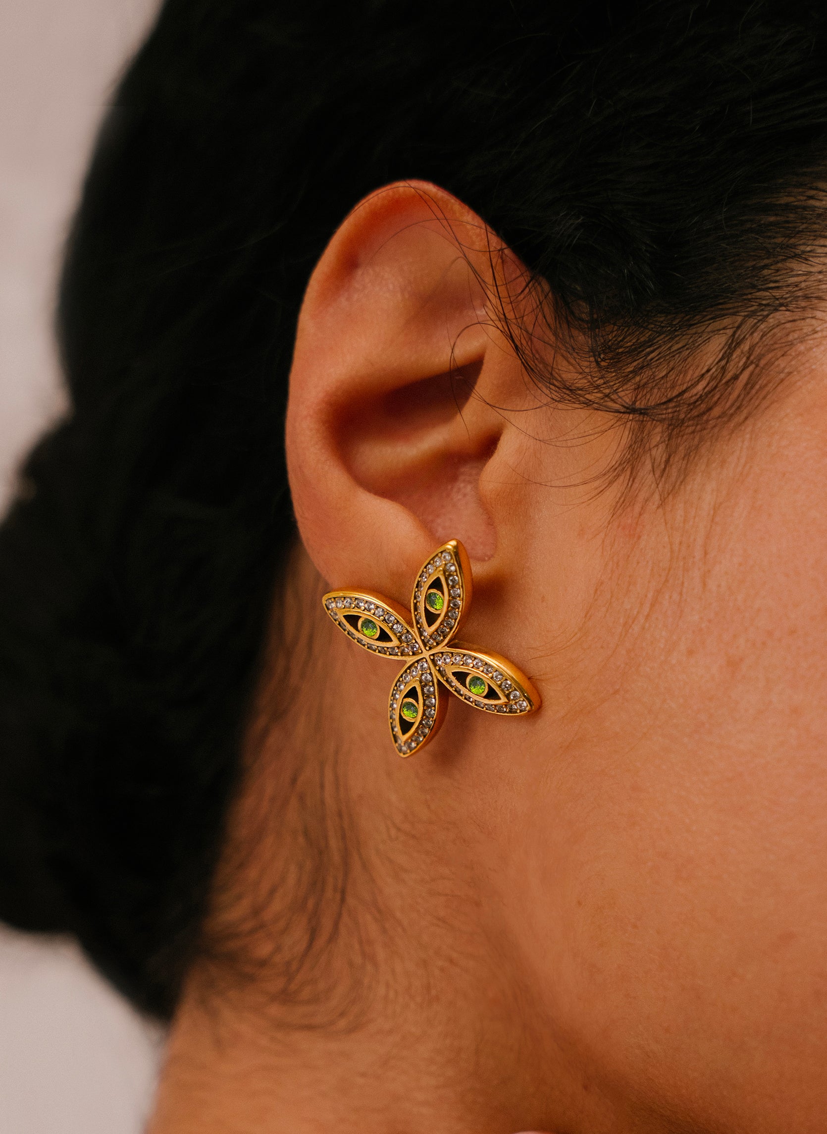 Drop earrings Menes