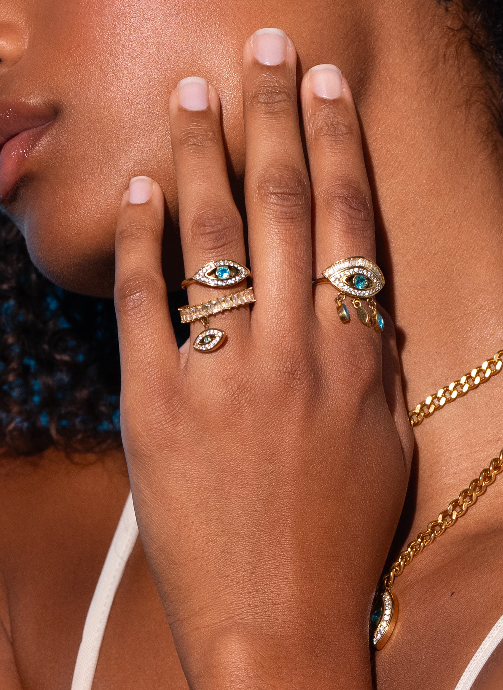 Thin ring Nefertari